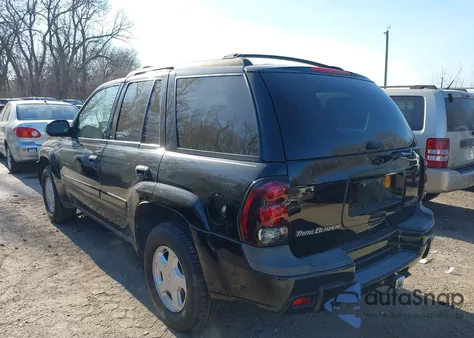 2002 Chevrolet Trailblazer Ls from USA, damaged, VIN 1GNDT13S622505437